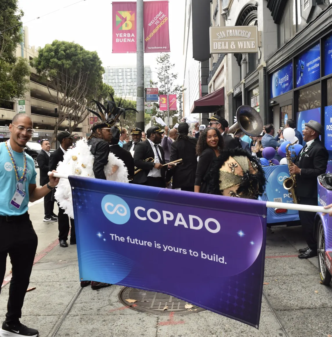 Guests at a Copado celebration